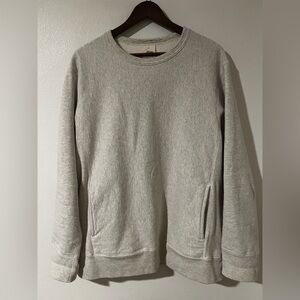 3sixteen heavyweight crew neck sweater oatmeal 2XL